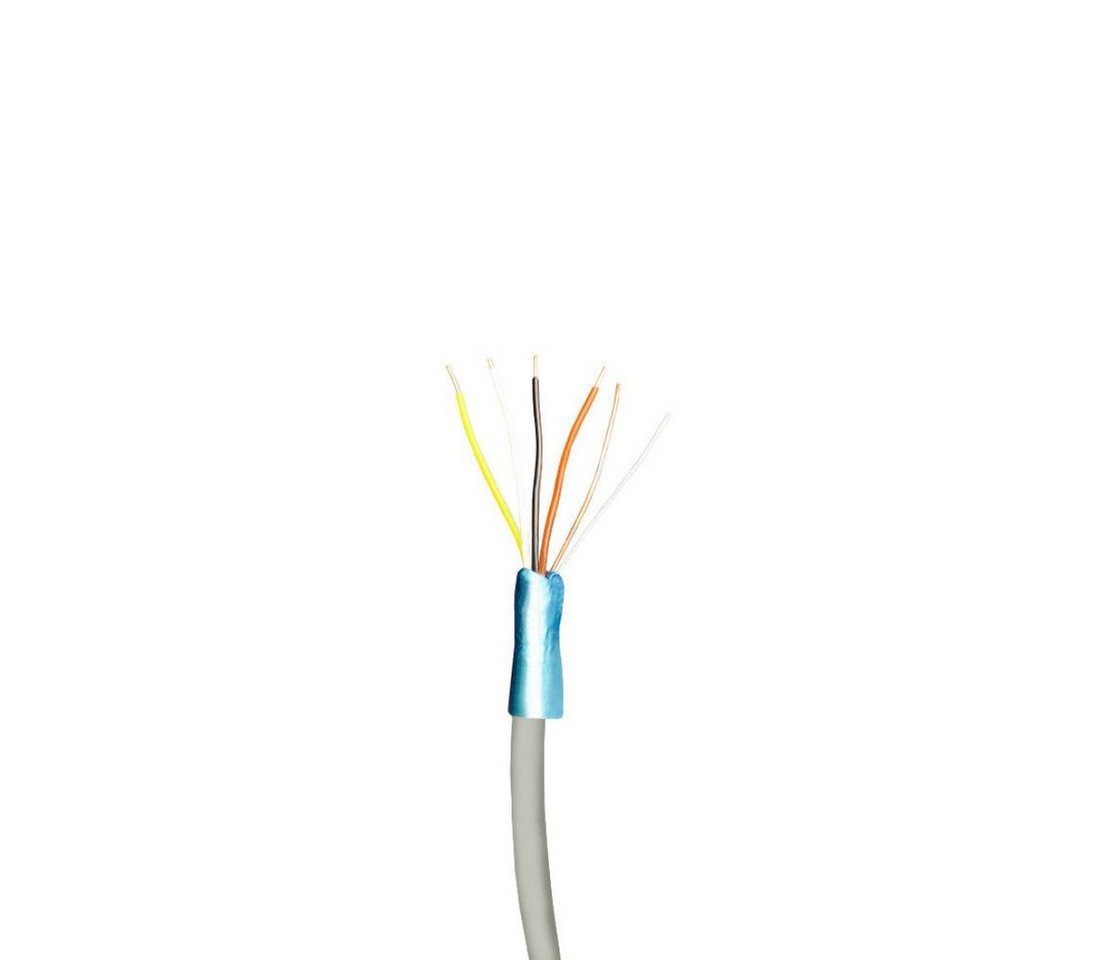 ARLI 100m Telefon Kabel 2 x 2 x 0,6 mm 4 Adern Verlegekabel J-Y(ST)Y Installationskabel, (10000 cm), 2x2x0,6 mm Telefonkabel Sprechanlagen Klingel Anlagen Leitung Bild 3