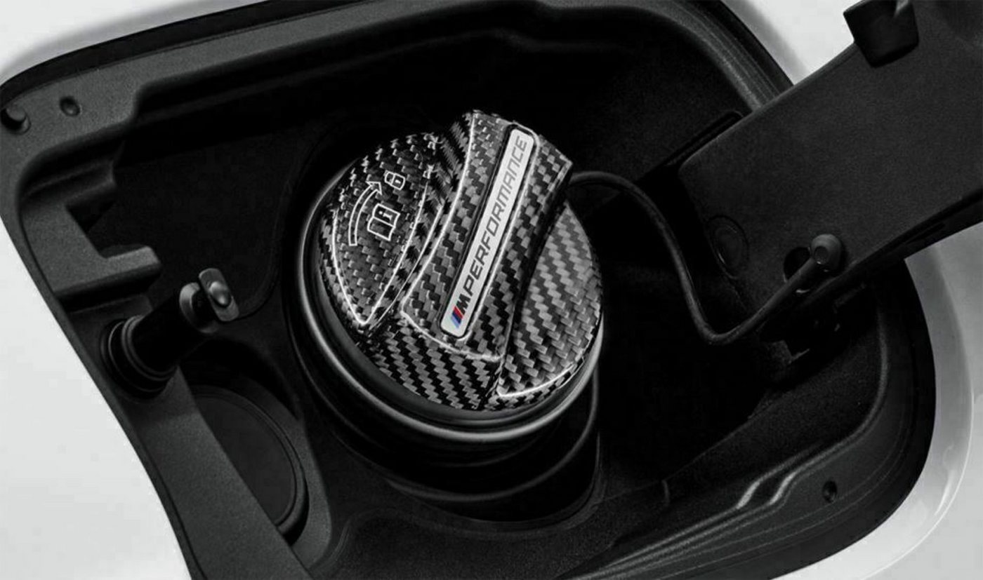 BMW Tankdeckel BMW M Performance Tankverschluss Kappe Carbon, (1-tlg)