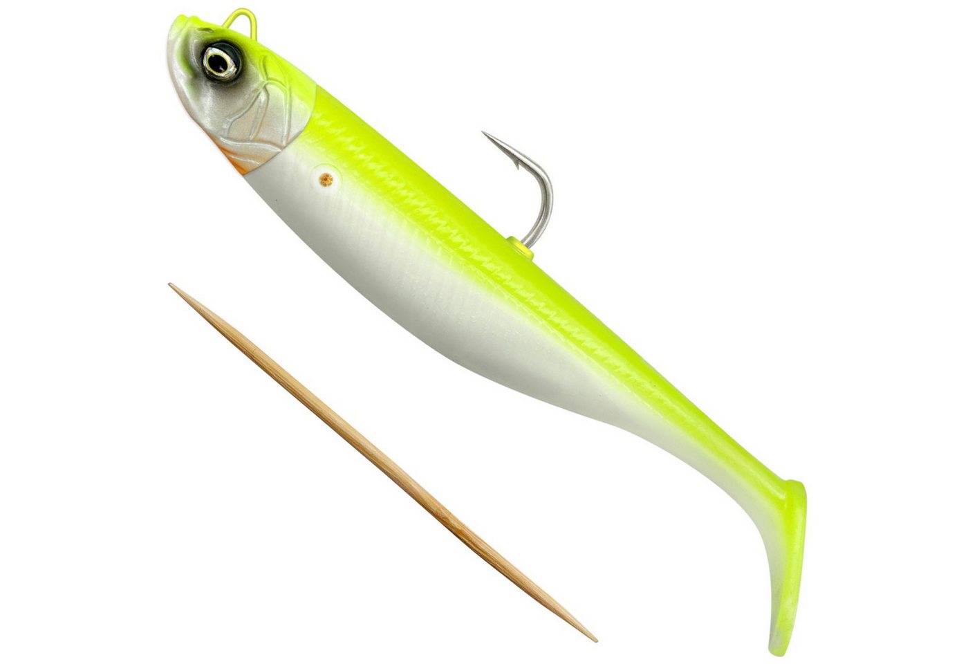 Savage Gear Kunstköder Savage Gear Minnow - 2 Gummifische + 1 Jigkopf Bild 2
