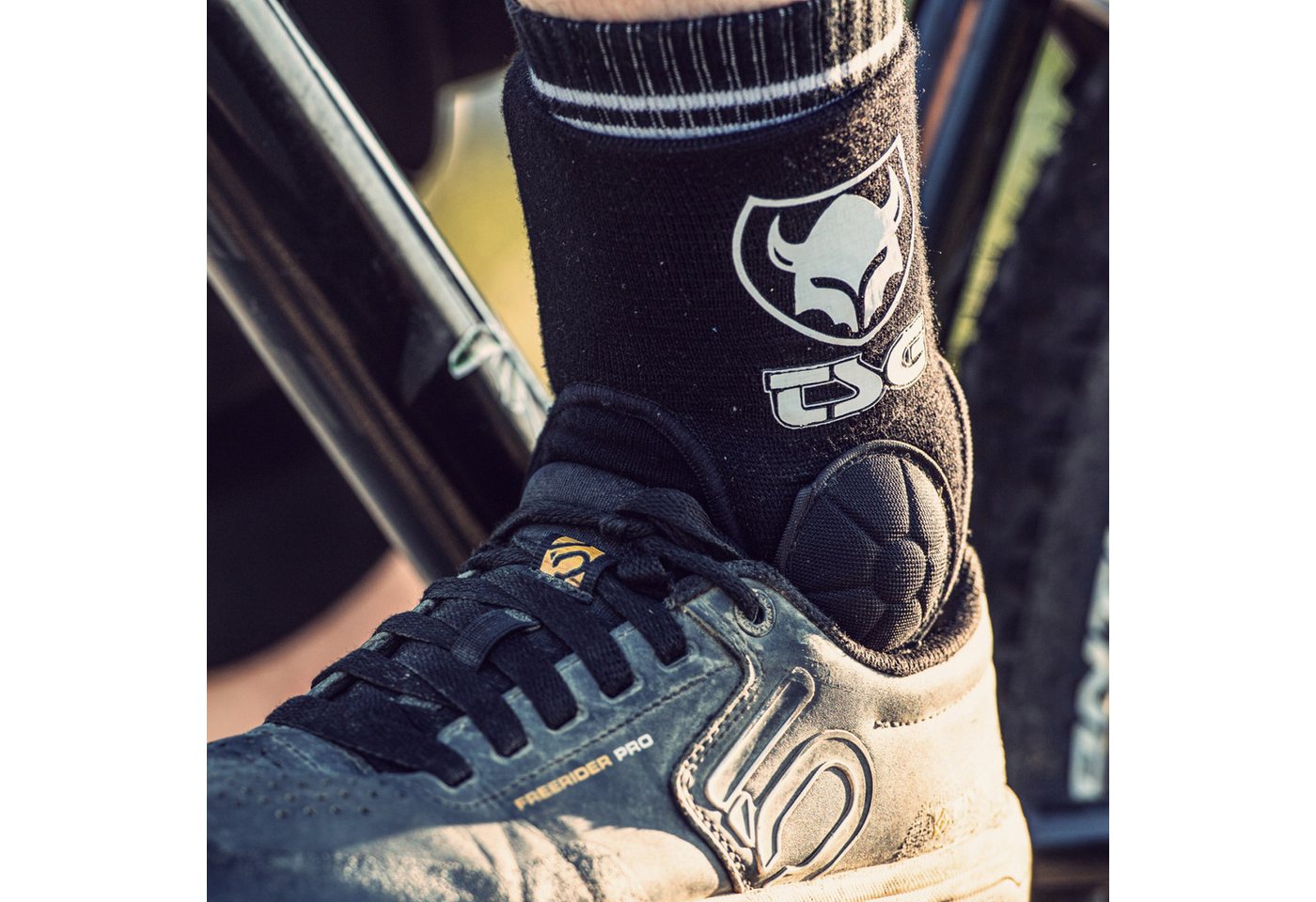 TSG Fußschutz Single Ankle Guard Cam II, Knöchelschutz