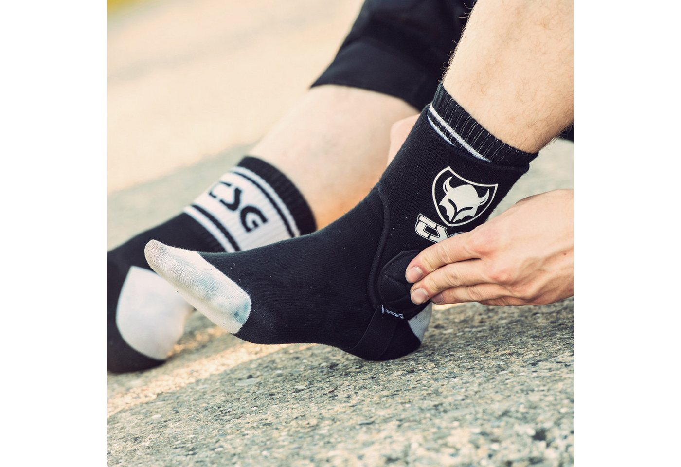 TSG Fußschutz Single Ankle Guard Cam II, Knöchelschutz Bild 2