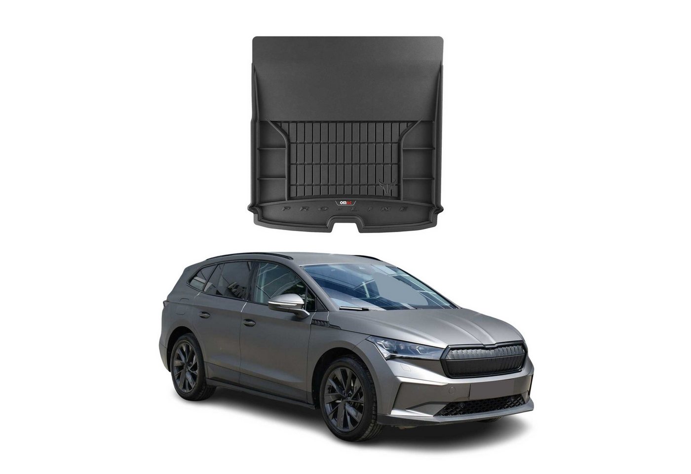 OMAC Kofferraummatte OMAC Kofferraumwanne für Skoda Enyaq 2020-2025 obere TPE (1 St), für Skoda Enyaq 2020-2025 obere Skoda Enyaq 2020-2025 obere, Einfache Installation,Antirutsch,Leicht zu reinigen,Leichtgewicht