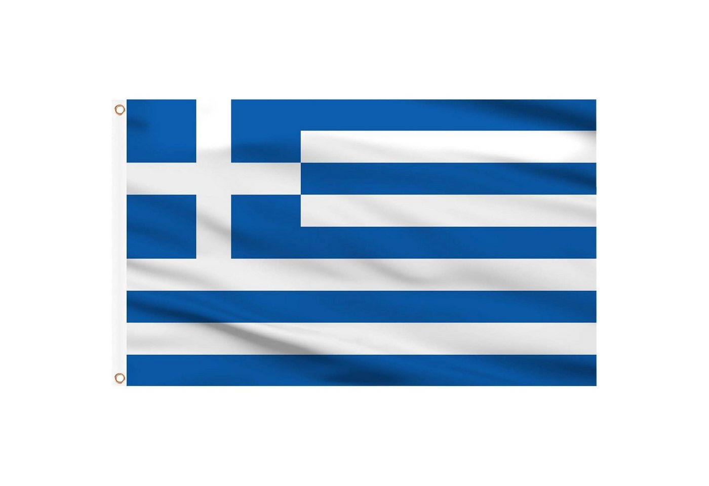 LuxusKollektion Flagge Flagge Griechenland 90x150cm Messingösen 1 Stück Griechenland Flagge Bild 5