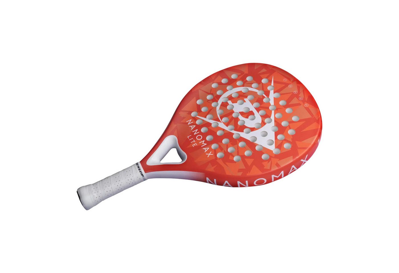 Dunlop Padelschläger Nanomax Lite 350g/Rund/Freizeit rot
