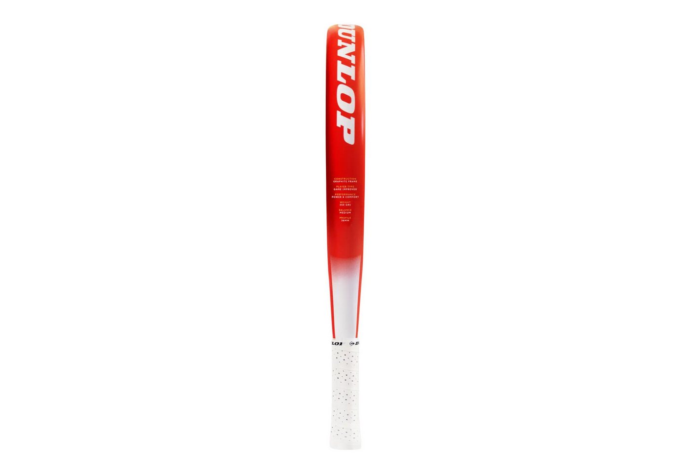 Dunlop Padelschläger Nanomax Lite 350g/Rund/Freizeit rot Bild 3