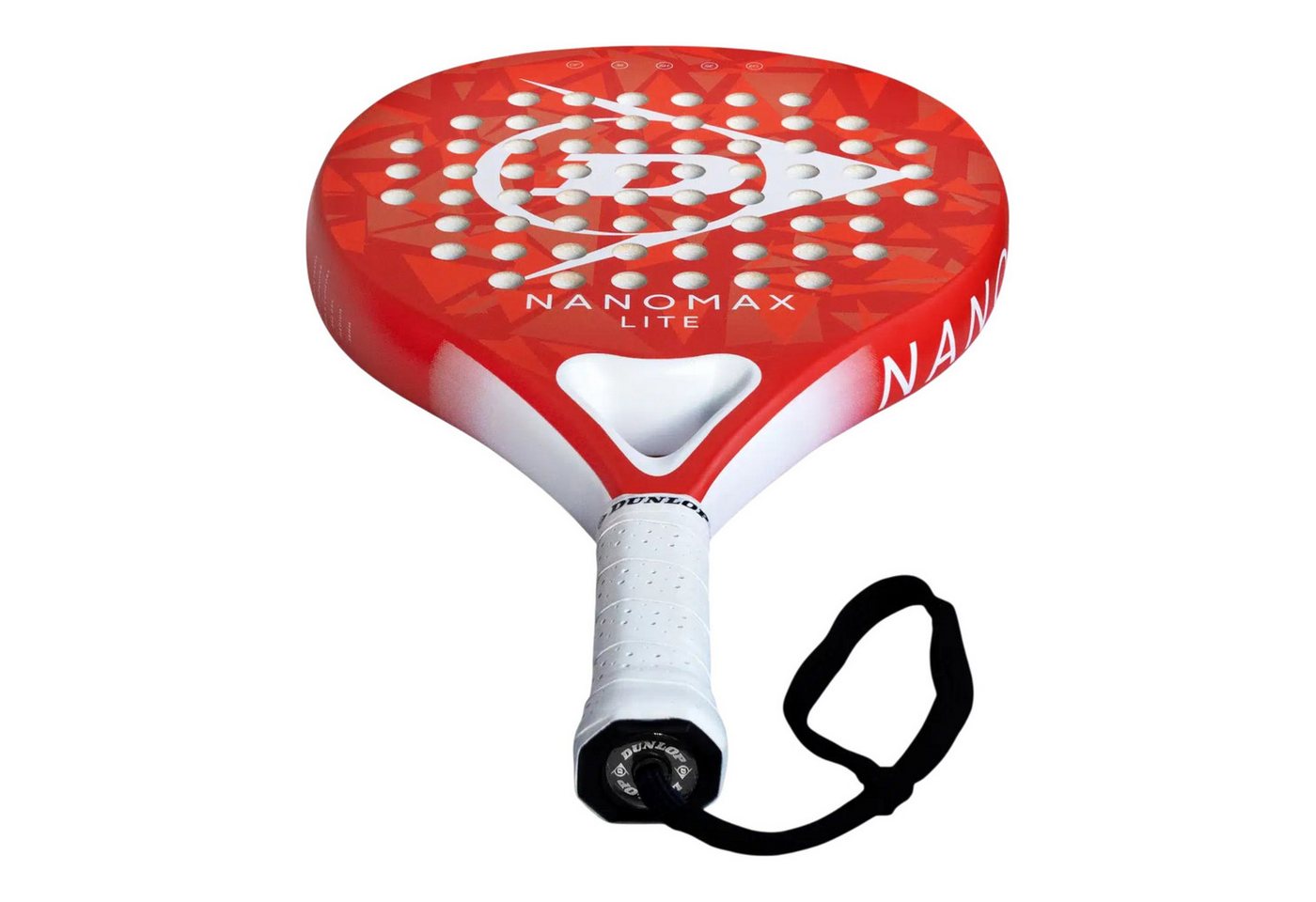 Dunlop Padelschläger Nanomax Lite 350g/Rund/Freizeit rot Bild 4