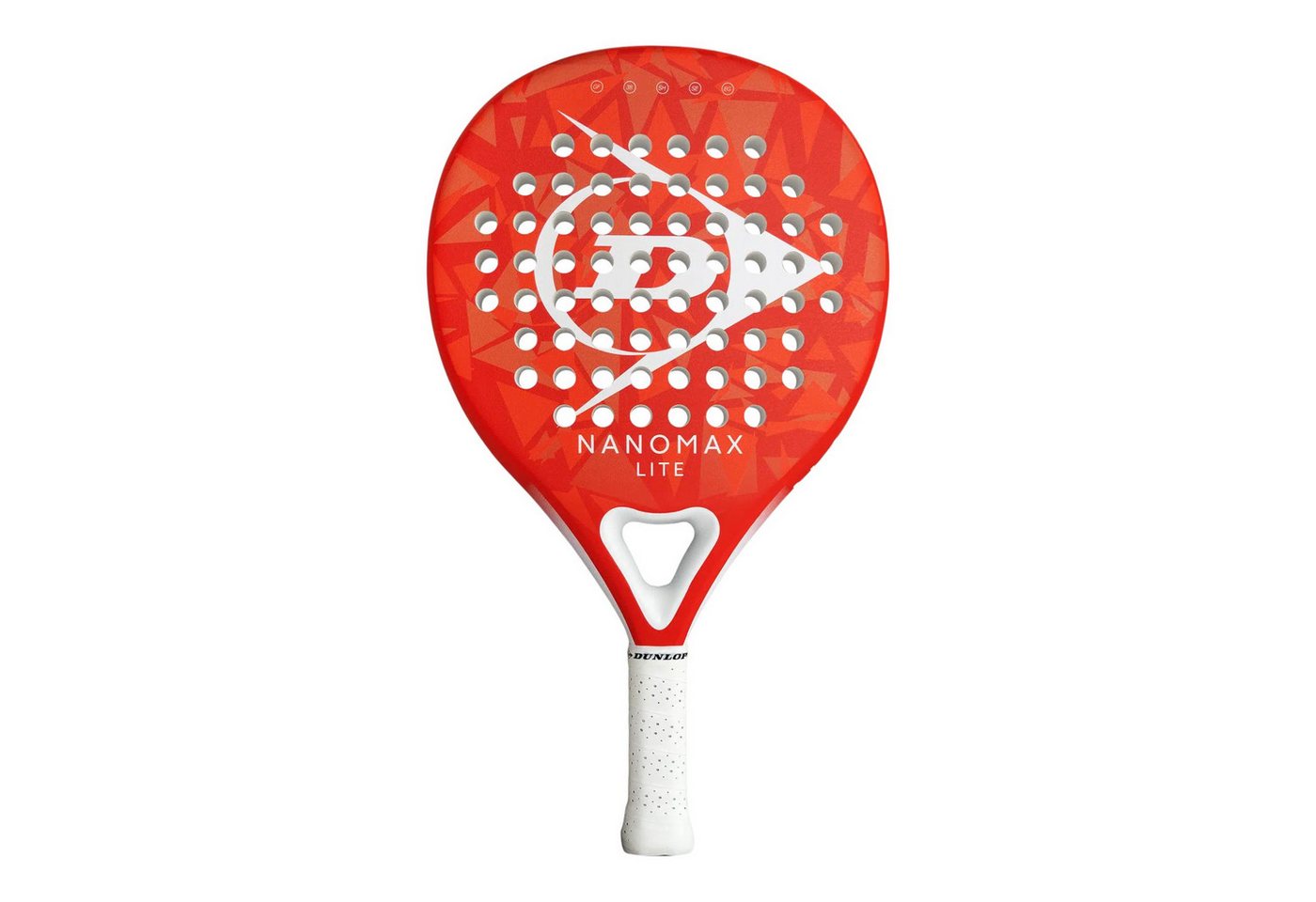 Dunlop Padelschläger Nanomax Lite 350g/Rund/Freizeit rot Bild 5