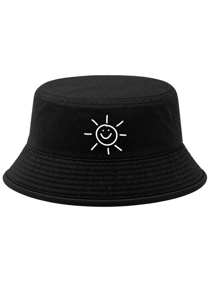 Neverless Fischerhut Anglerhut mit Print Sun Baumwolle Bucket Hat Herren Damen Fischerhut Bild 3