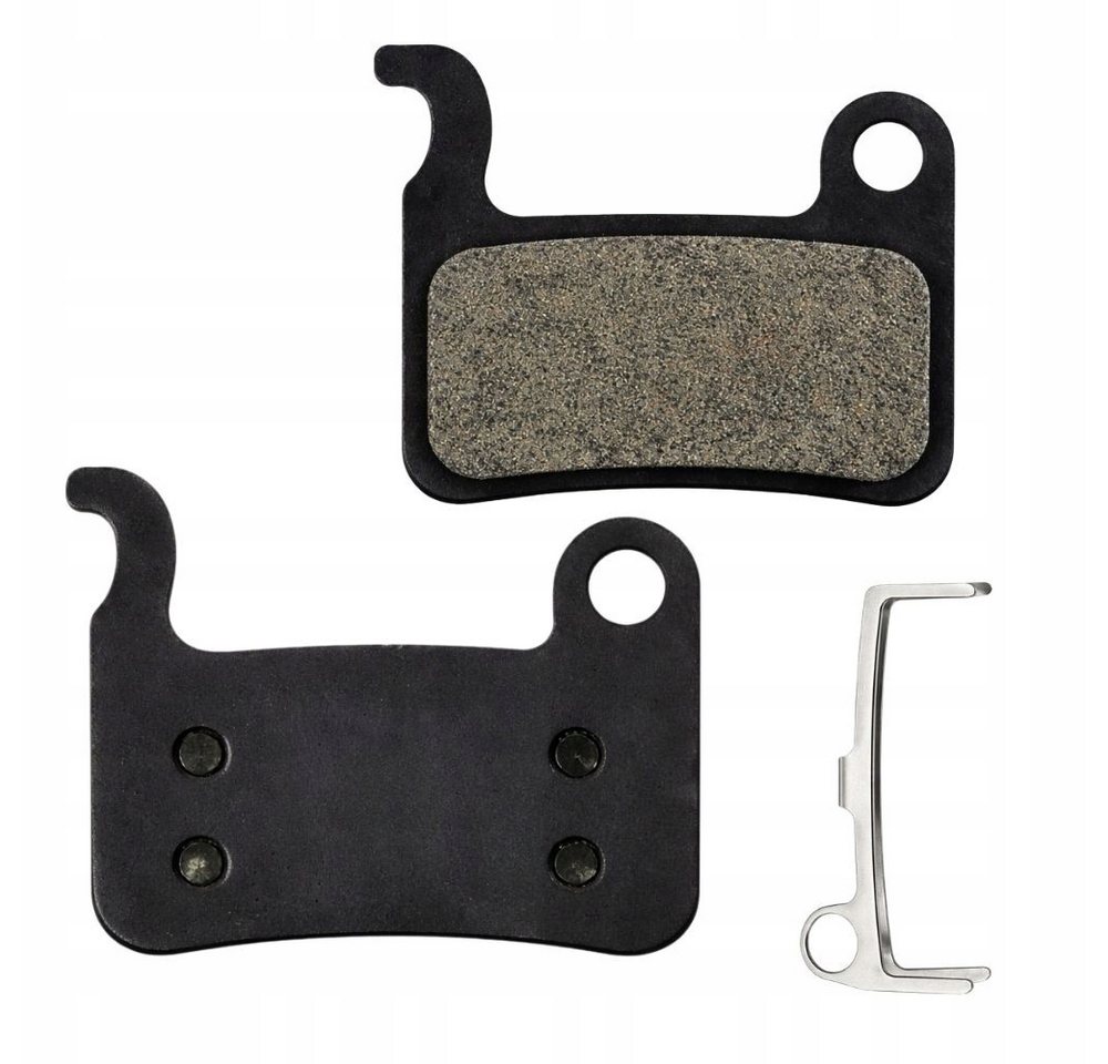 VERK GROUP Bremsbelag Fahrrad Bremsbeläge 1 Paar Scheibenbremse Disc Pads E-Bike (Paar, 2-St), Inklusive Montagefeder, Für Scheibenbremsen