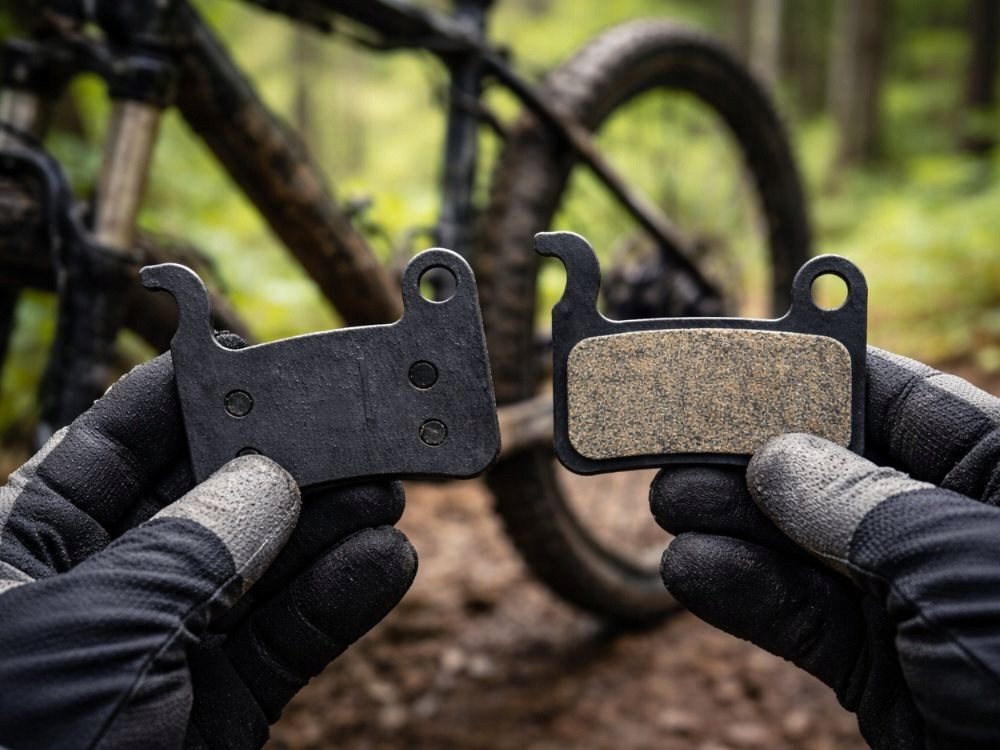 VERK GROUP Bremsbelag Fahrrad Bremsbeläge 1 Paar Scheibenbremse Disc Pads E-Bike (Paar, 2-St), Inklusive Montagefeder, Für Scheibenbremsen Bild 4