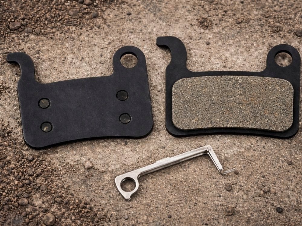 VERK GROUP Bremsbelag Fahrrad Bremsbeläge 1 Paar Scheibenbremse Disc Pads E-Bike (Paar, 2-St), Inklusive Montagefeder, Für Scheibenbremsen Bild 5