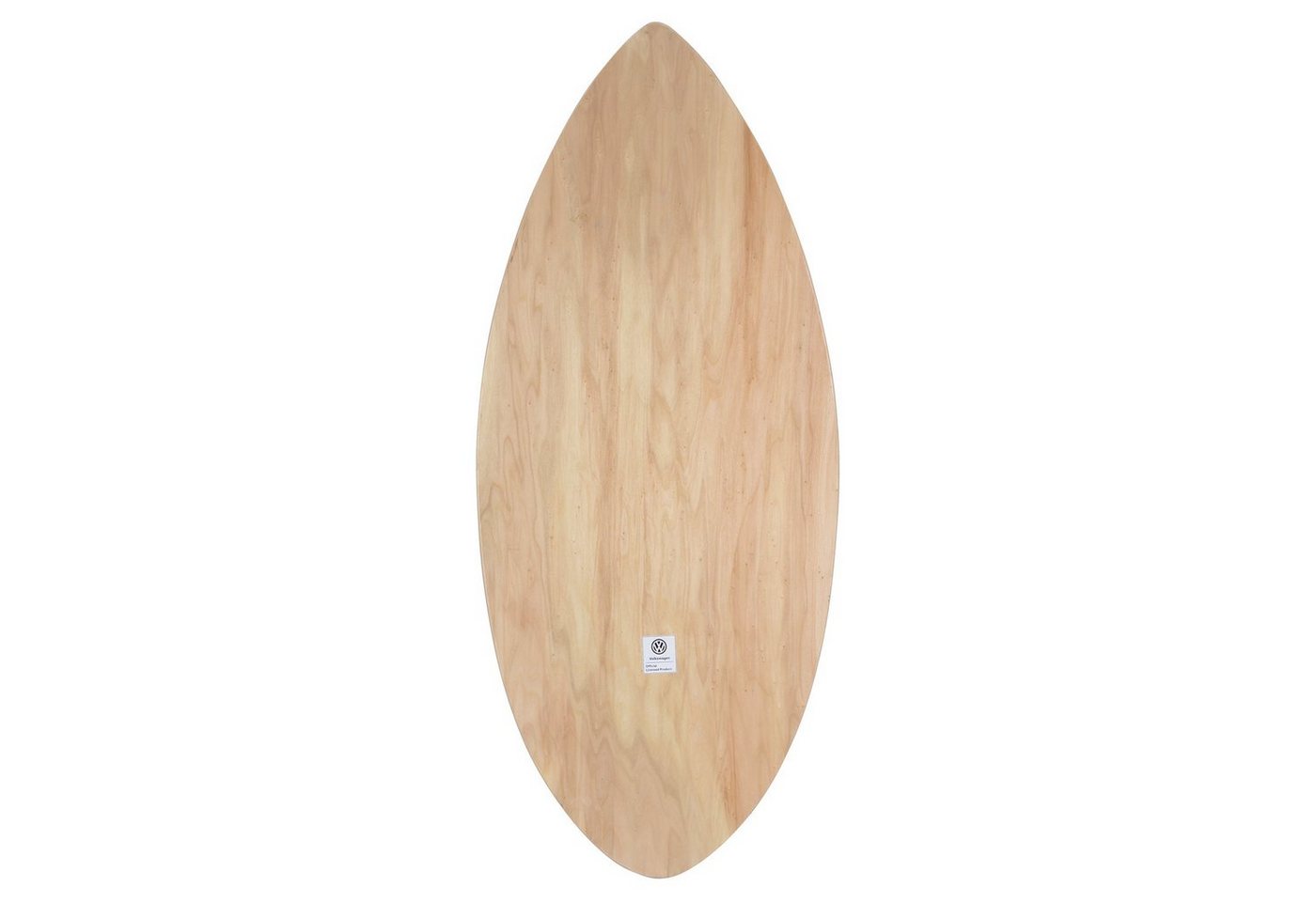 VW Collection by BRISA Wakesurfboard Volkswagen Skimboard aus Echtholz, (1 tlg), mit blauem T1 Bulli Bus Design, Maße: 44 x 104 cm Bild 3