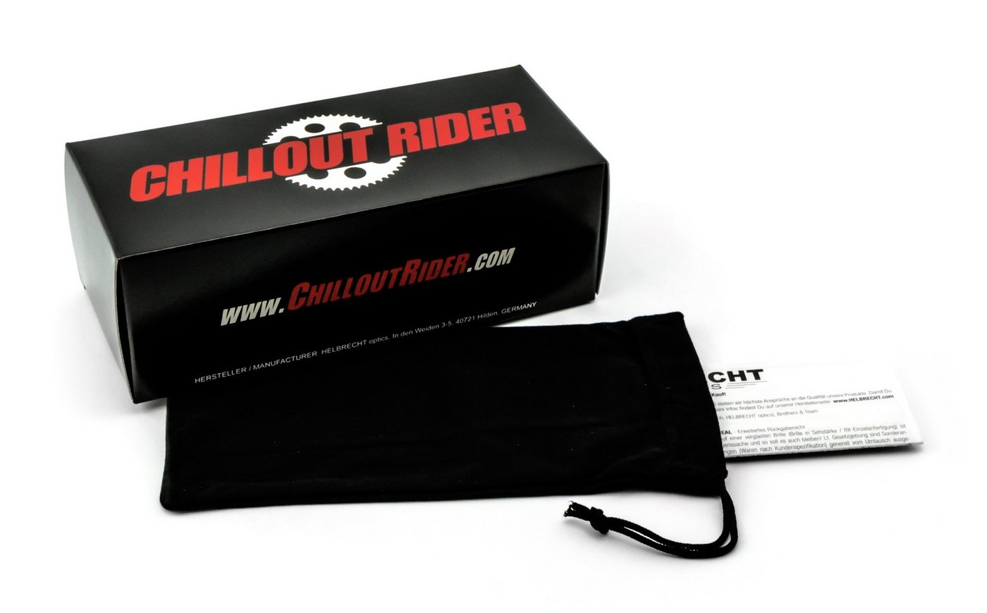Chillout Rider Motorradbrille CR005, gepolstert