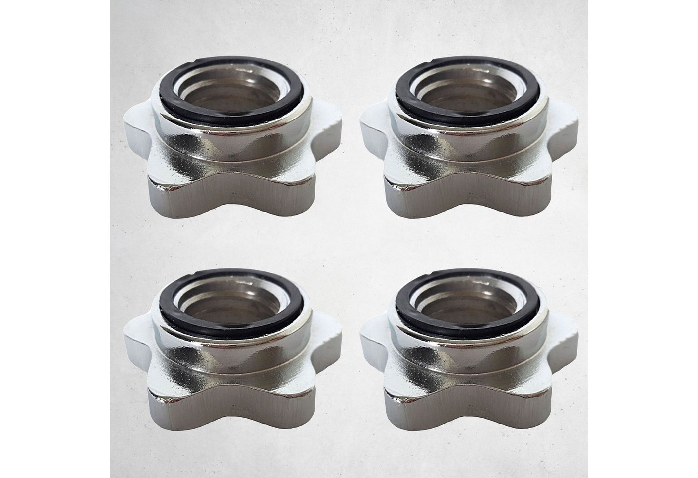 Best Sporting Sternverschluss Profi Sternverschlüsse für Hantelstangen mit 30/31 mm - 2 Stück