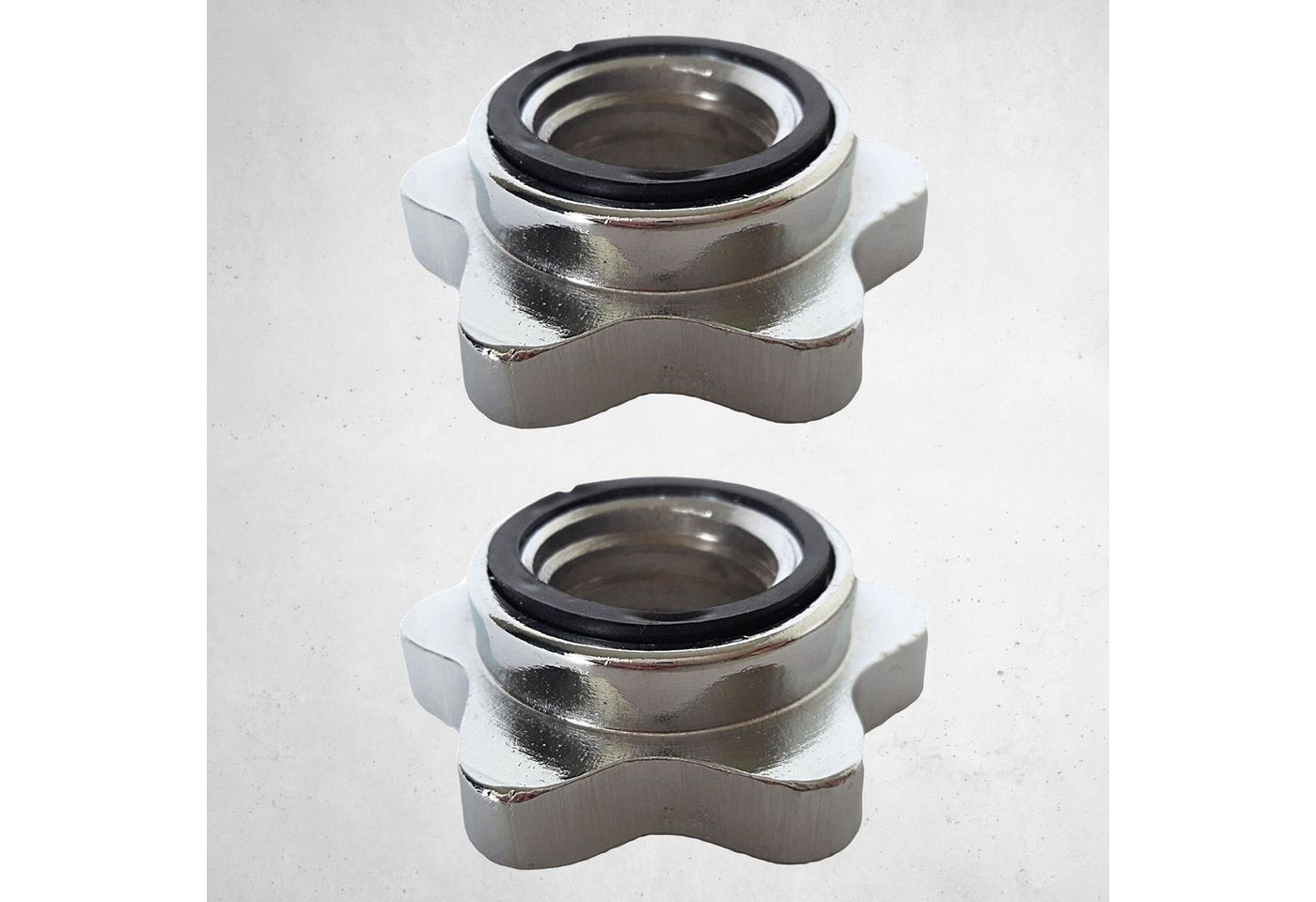 Best Sporting Sternverschluss Profi Sternverschlüsse für Hantelstangen mit 30/31 mm - 2 Stück Bild 3