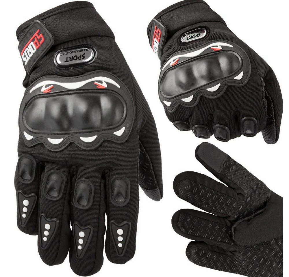 VERK GROUP Motorradhandschuhe Motorrad Schutzhandschuhe Touch Gr. L-XL