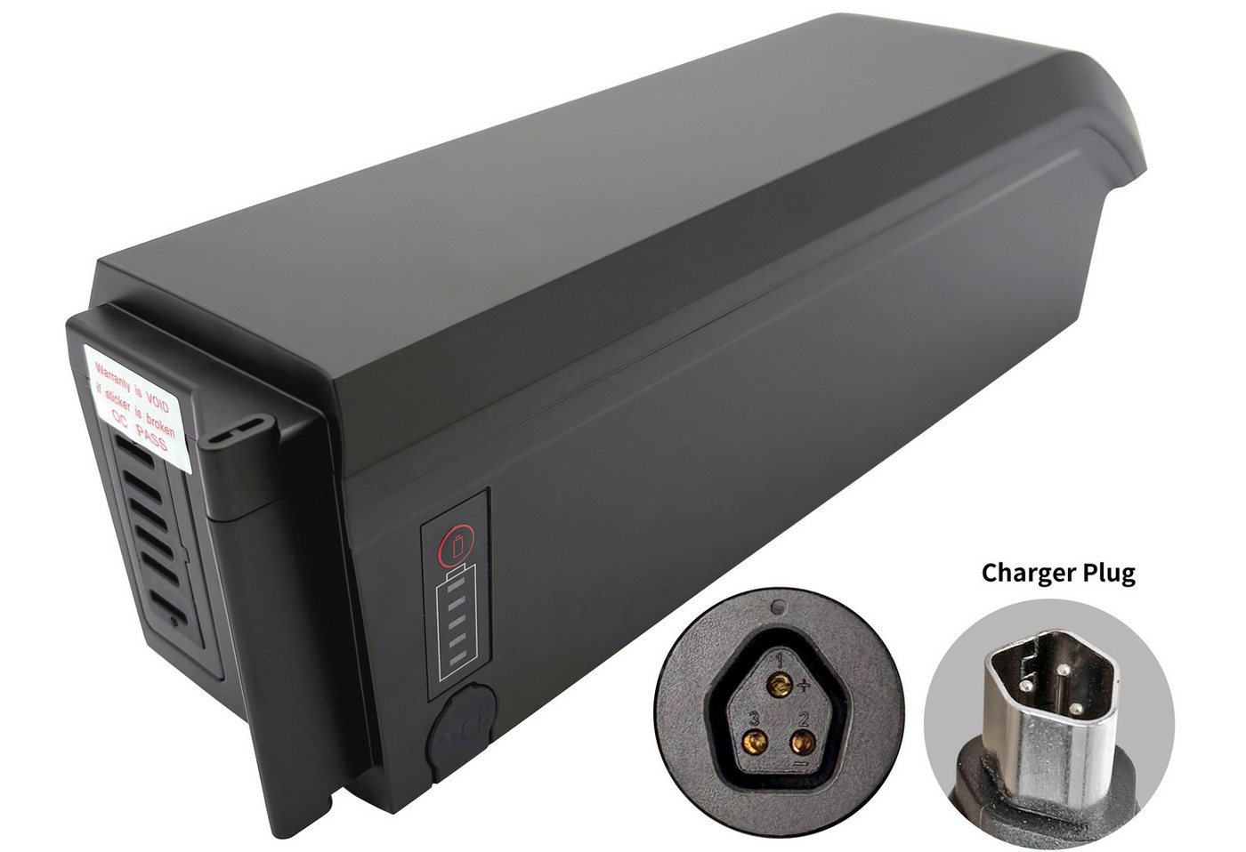 PowerSmart Phylion Joycube SF-06S E-Bike Akku für Fischer Viator ETH 2222,Viator ETD 2206,ETD 2222 Li-ion 14000 mAh (48 V) Bild 2