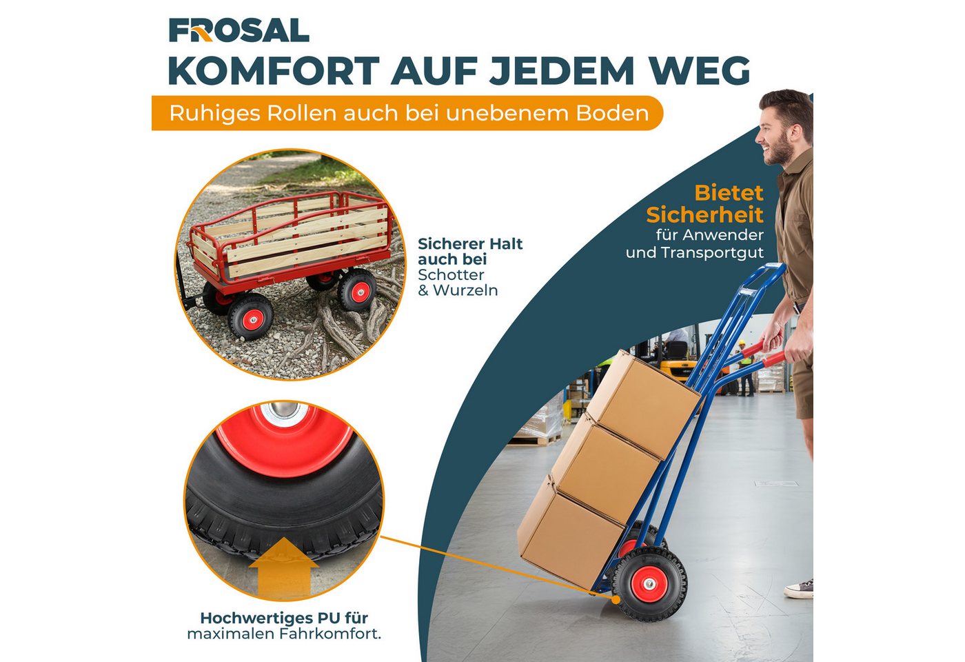 Frosal Ersatzrad FROSAL pannensichere Ersatzräder 260×80 mm (1 St), pannensicher Bild 4