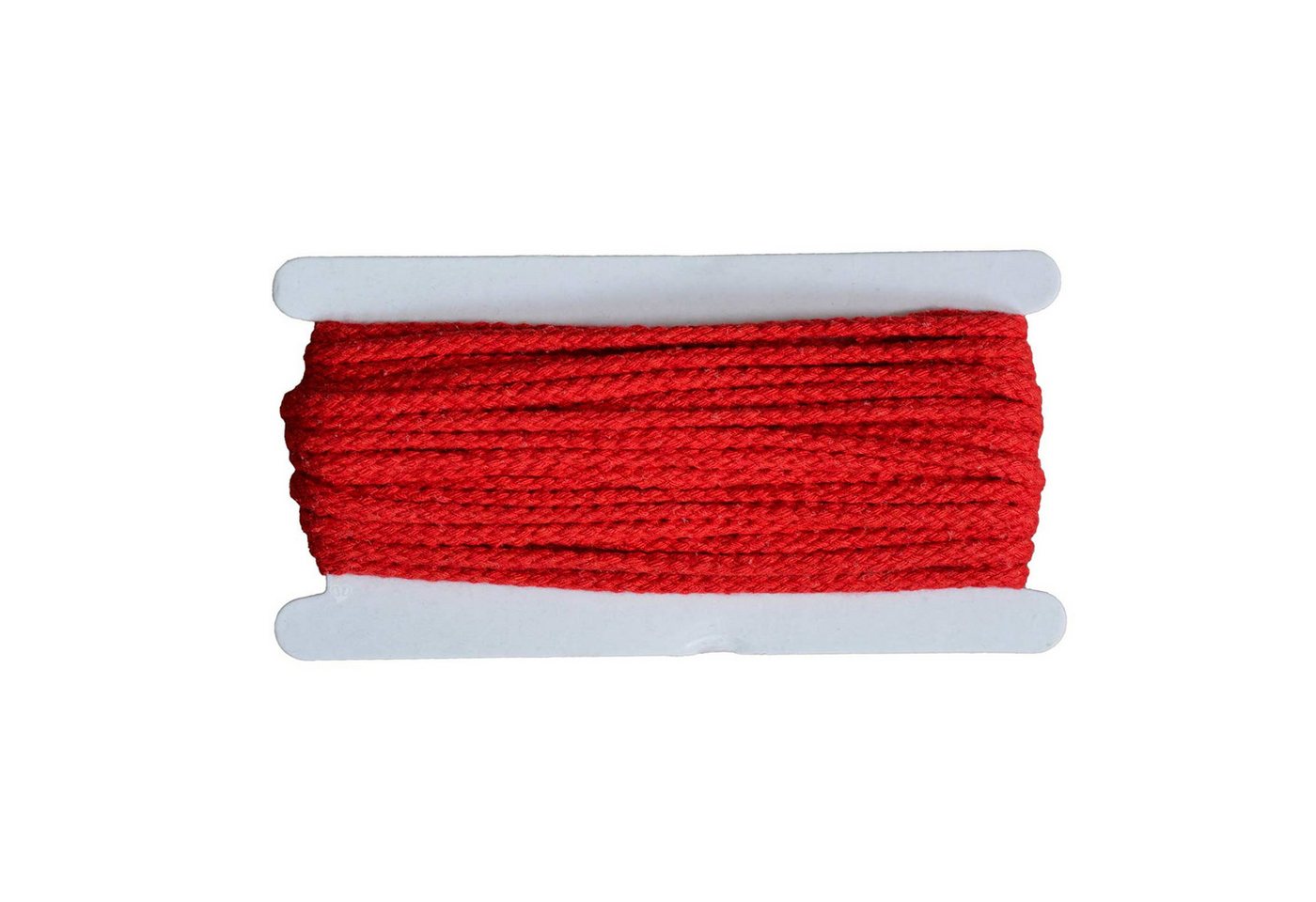 maDDma Seil 10m Kordel 5-7mm geflochten, rot