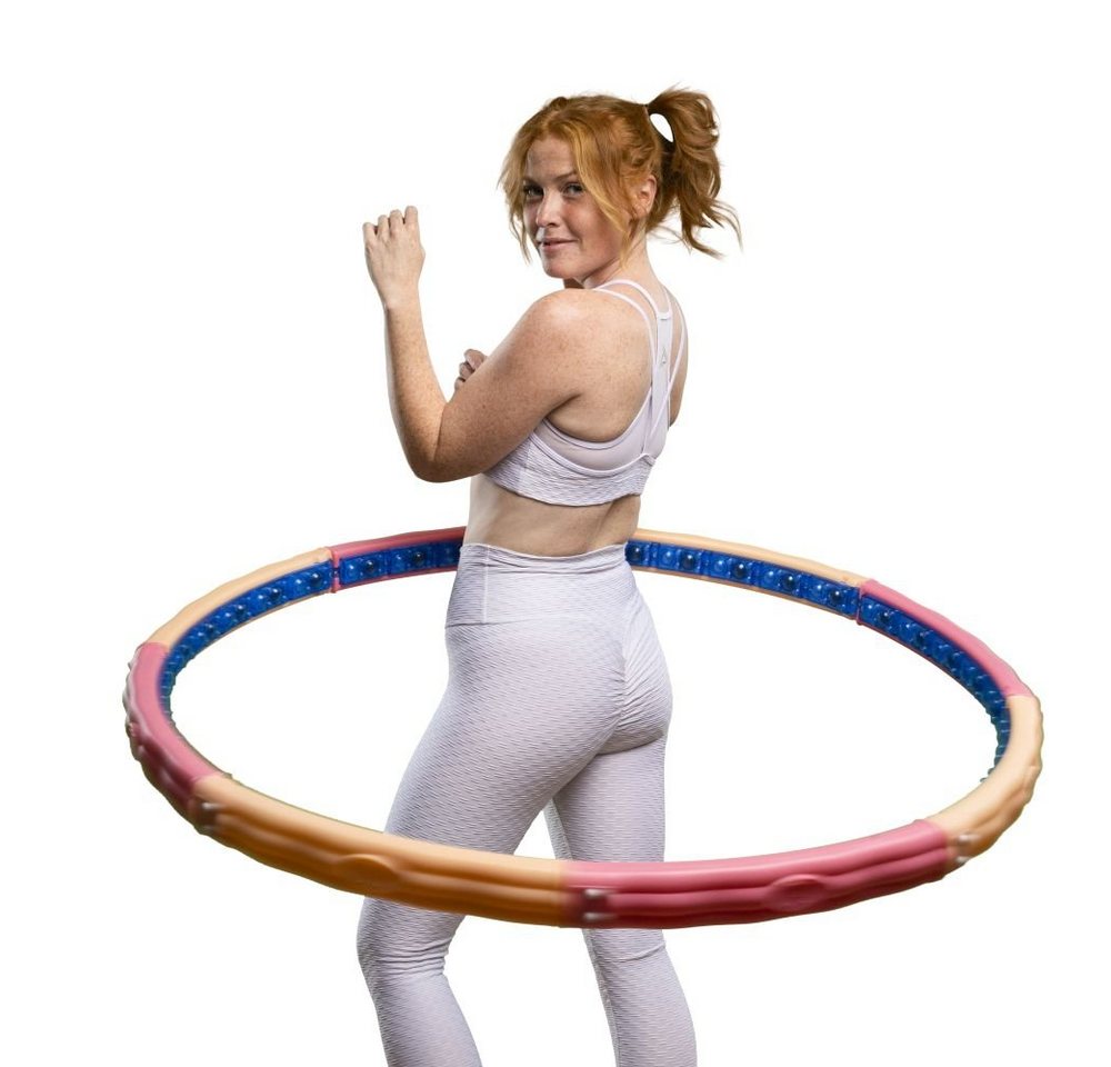 Hoopomania Hula-Hoop-Reifen Hoopomania Vital Hoop, Hula Hoop mit 40 Magneten, 2.6kg Bild 4