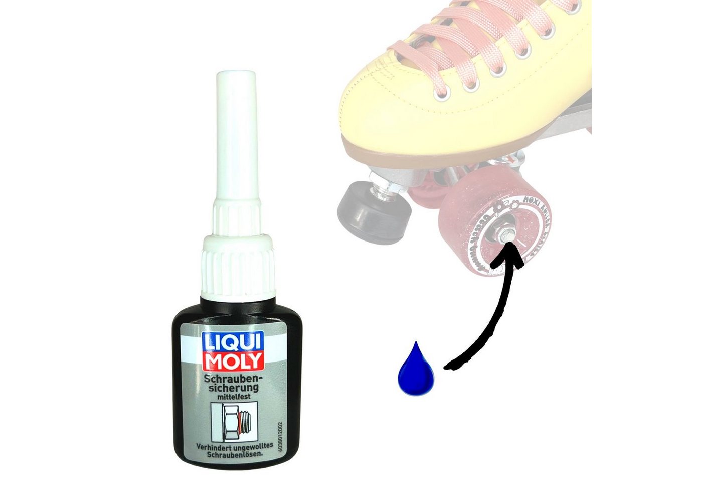 Liqui Moly Fahrrad-Montageständer Liqui Moly Schraubensicherung Mittelfest 10ml Bild 4