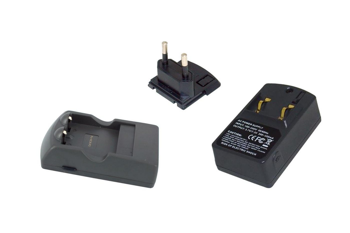 PowerSmart CBFR009EB Batterie-Ladegerät (für PANASONIC CR-P2, CR-P2S, CRP2P, DL223A, EL223AP, K223LA und 1 pc RCRP2 akku) Bild 5