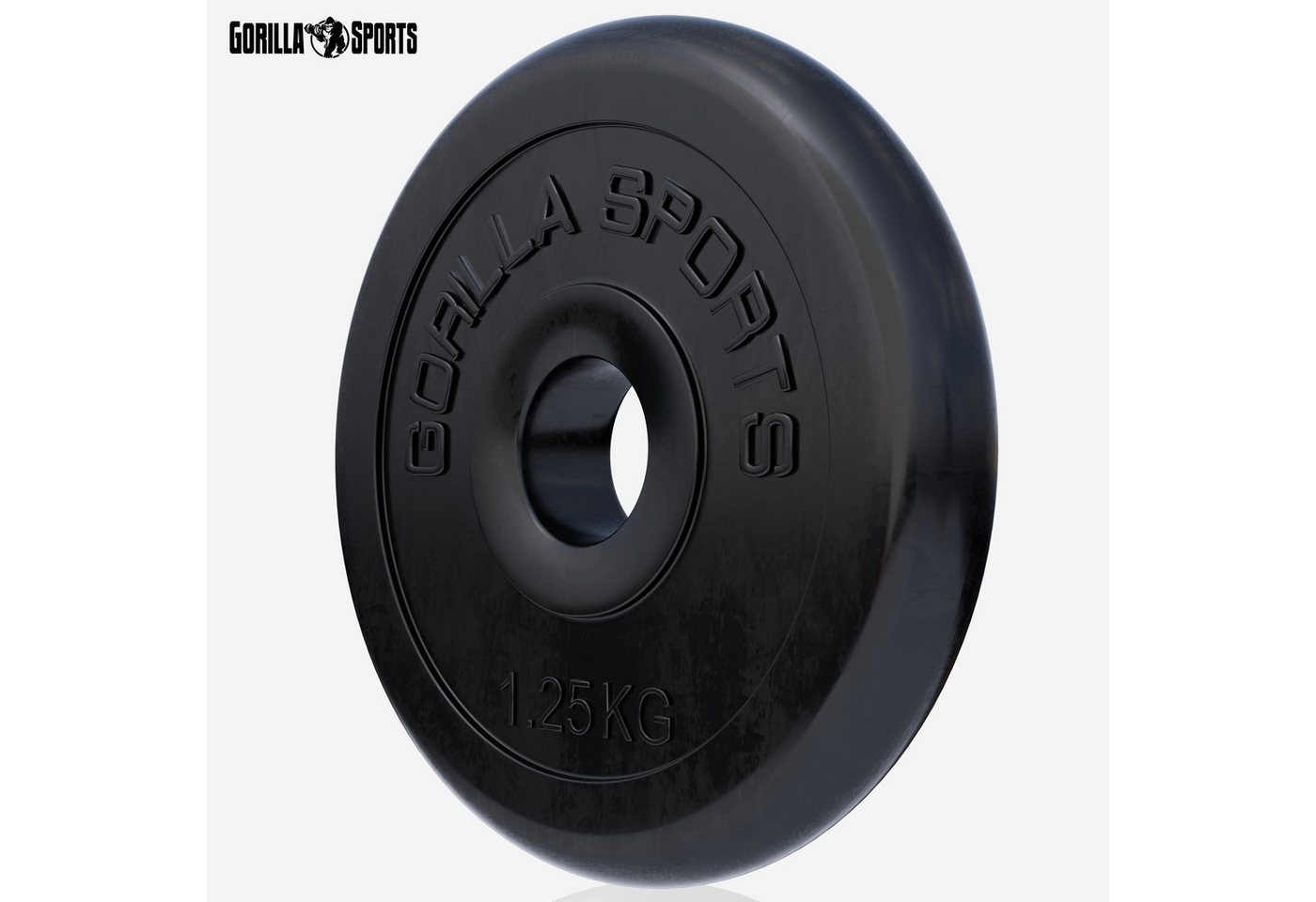 GORILLA SPORTS Hantelscheibe, 1.25 kg, (1-tlg)
