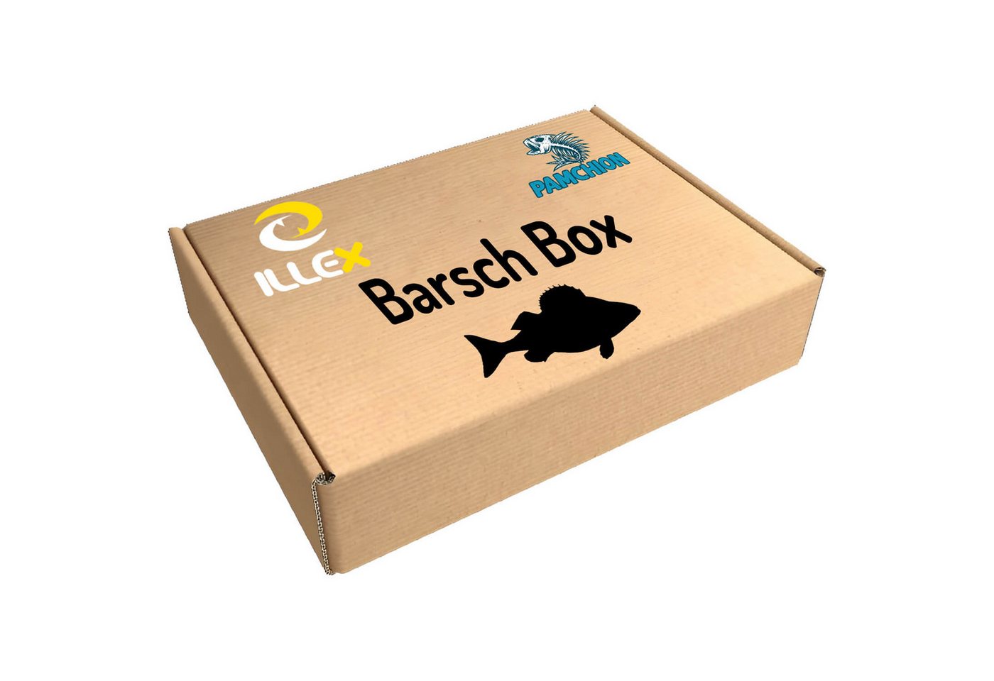 Illex Kunstköder Illex Barsch Edition Box mit Wobbler, Gummifische & Jighaken, 3 Größen, (Set, 1-St)
