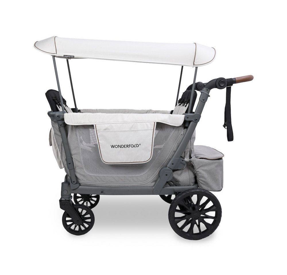 Wonderfold Bollerwagen L4 Doppelsitziger Kinderwagen für 4 Kinder Bild 2