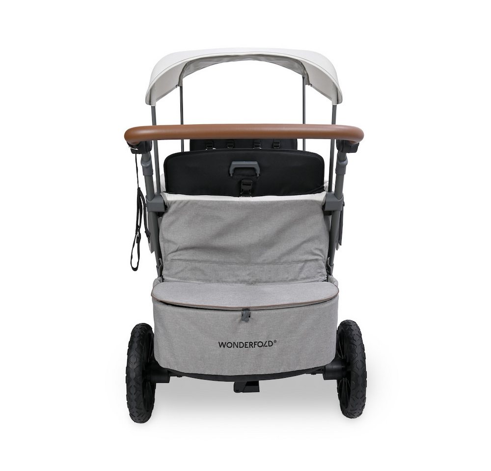 Wonderfold Bollerwagen L4 Doppelsitziger Kinderwagen für 4 Kinder Bild 4