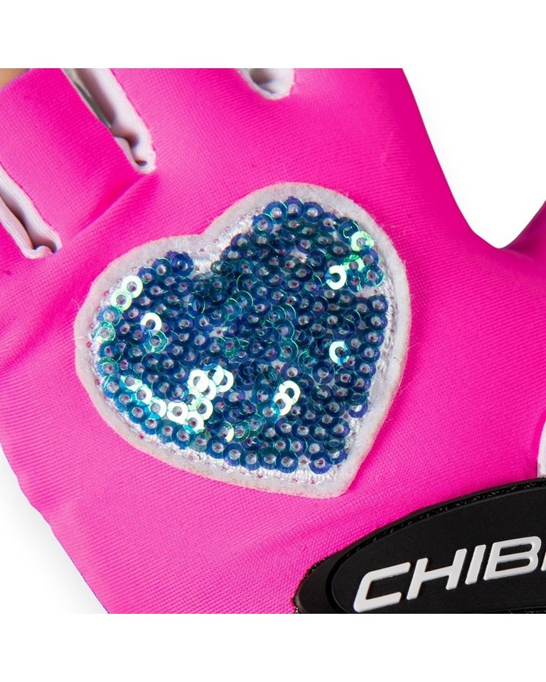 Chiba Fahrradhandschuhe Cool neonpink Kinder - 1 Paar