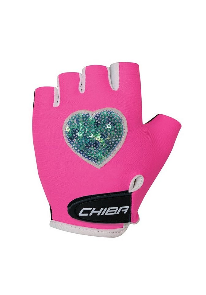 Chiba Fahrradhandschuhe Cool neonpink Kinder - 1 Paar Bild 3