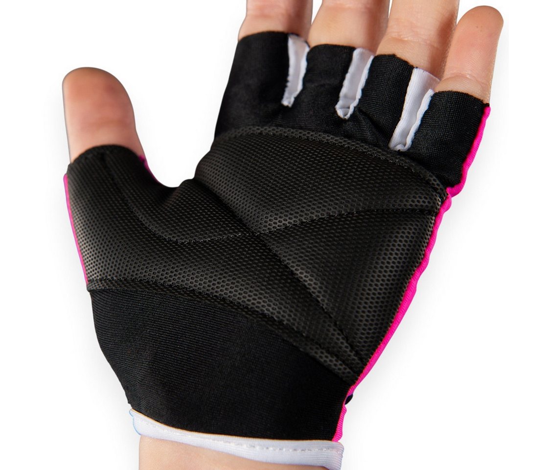 Chiba Fahrradhandschuhe Cool neonpink Kinder - 1 Paar Bild 4