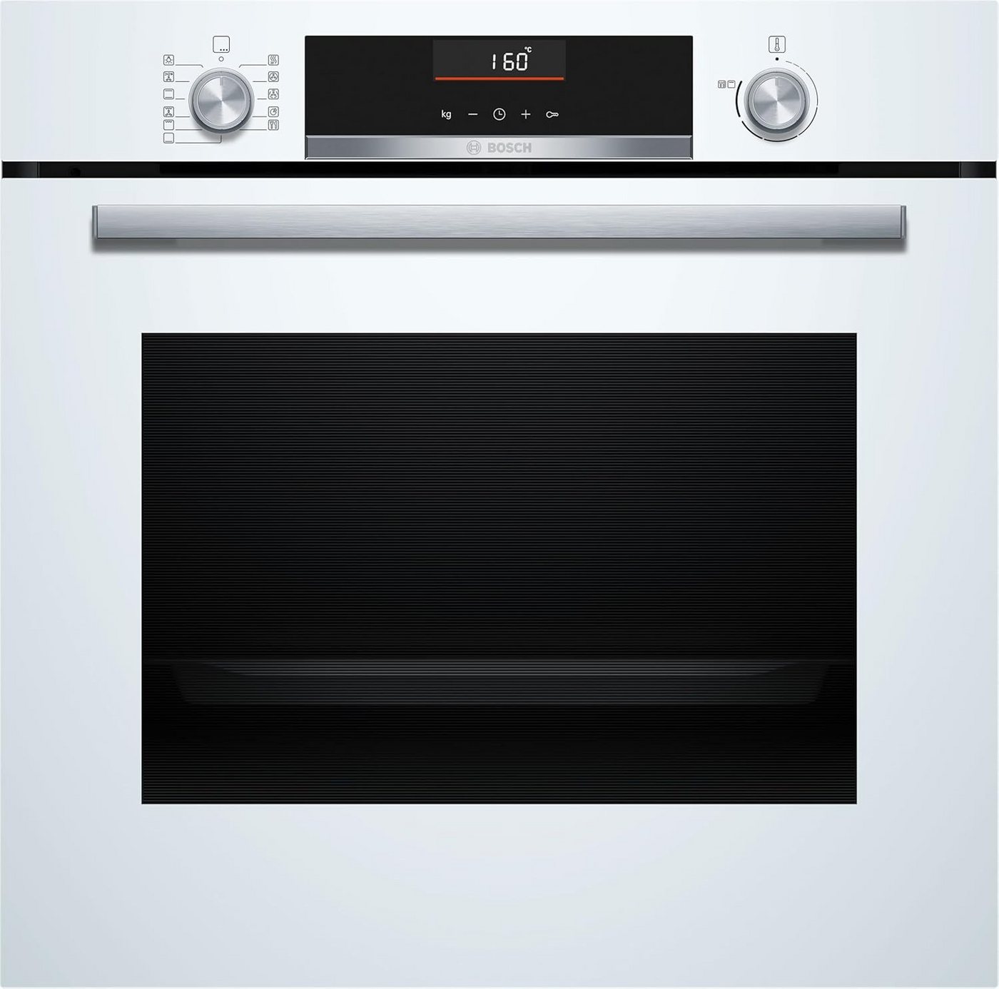 BOSCH Backofen-Set Backofen 3DHeißluft AirFry EcoClean + Induktionskochfeld Booster weiß, EcoClean Direct Bild 4