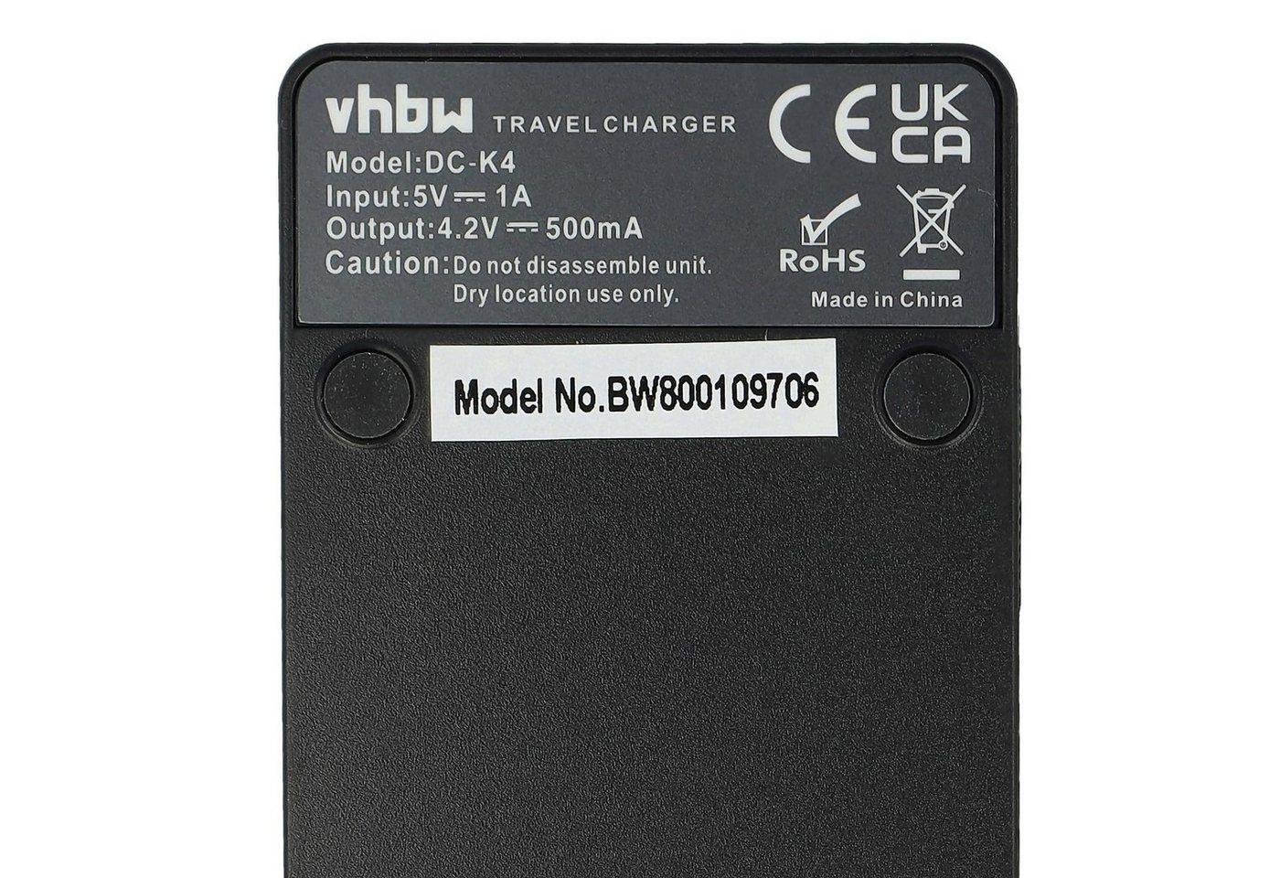 vhbw passend für Sony Cybershot DSC-W690, DSC-W730, DSC-W830, DSC-W710, Kamera-Ladegerät Bild 3