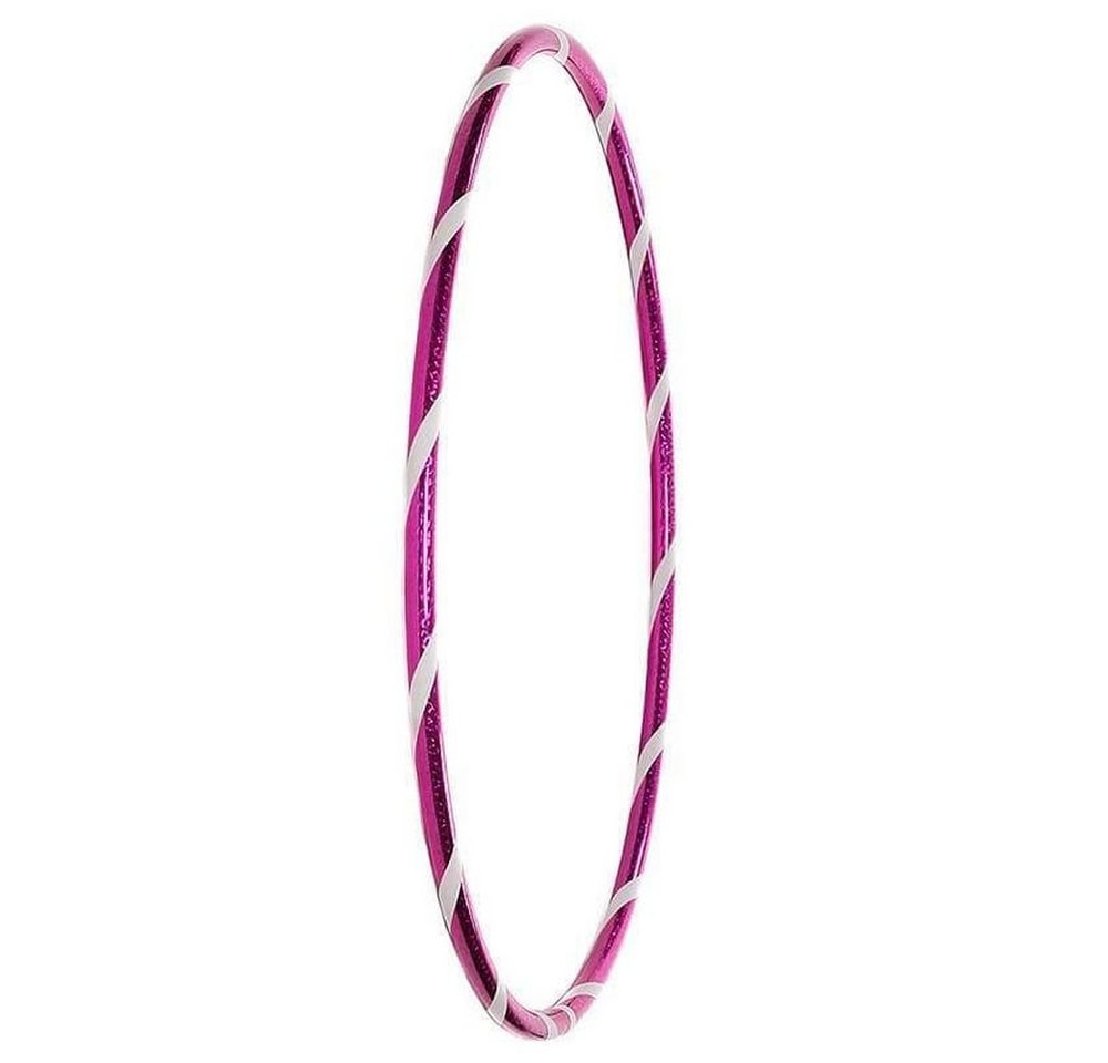 Hoopomania Hula-Hoop-Reifen Funny Kinder Hula Hoop, Ø70cm, Pink-Weiss Bild 3
