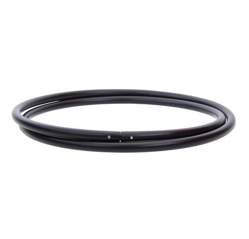 Hoopomania Hula-Hoop-Reifen Hula Hoop Rohling, steckbar (Snap Button), Ø 110cm, Schwarz Bild 2