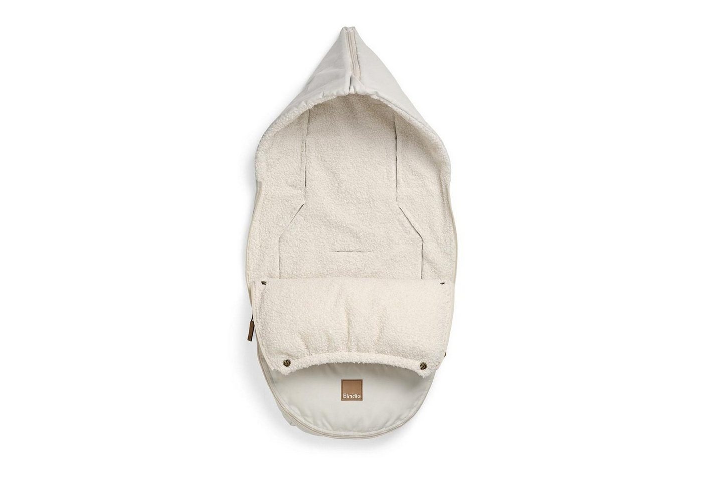 Elodie Fußsack Fußsack für Babyschale - Creamy White (1-tlg) Bild 2