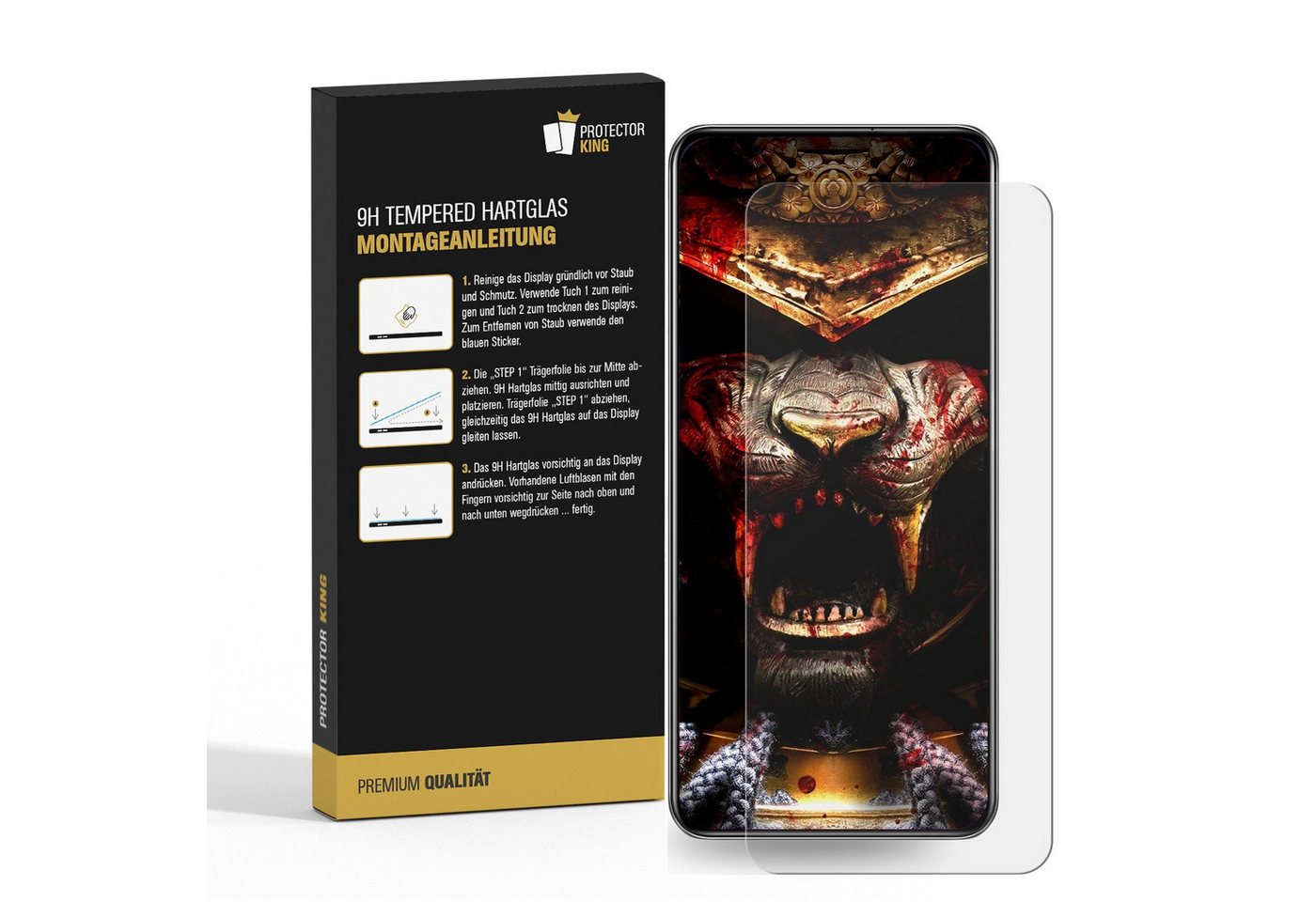 Protectorking Schutzfolie 2x 9H Panzerglas für Samsung Galaxy S24 FE matt Anti-Reflex entspiegel, (2-Stück), Anti-Reflex, matt, entspiegelt Bild 2