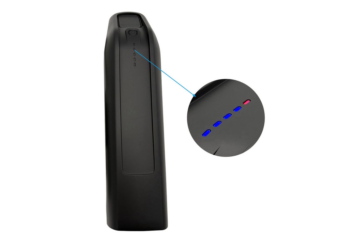 PowerSmart E-Bike Akku für Prophete ZZ131304, Smart BMS Li-ion 12800 mAh (48 V)