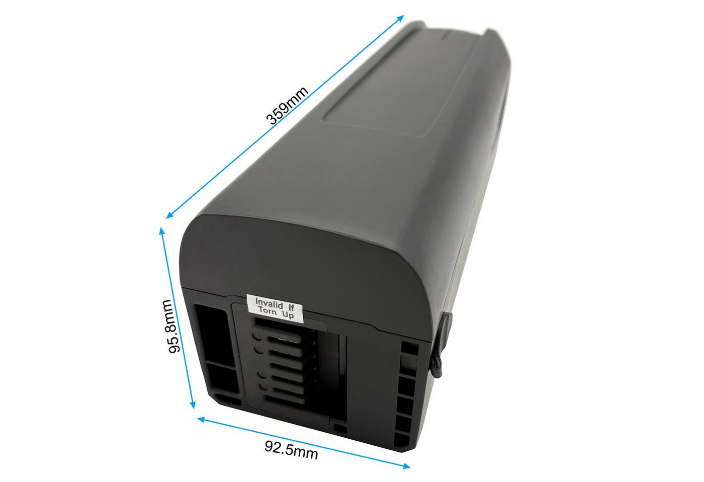 PowerSmart E-Bike Akku für Prophete ZZ131304, Smart BMS Li-ion 12800 mAh (48 V) Bild 3