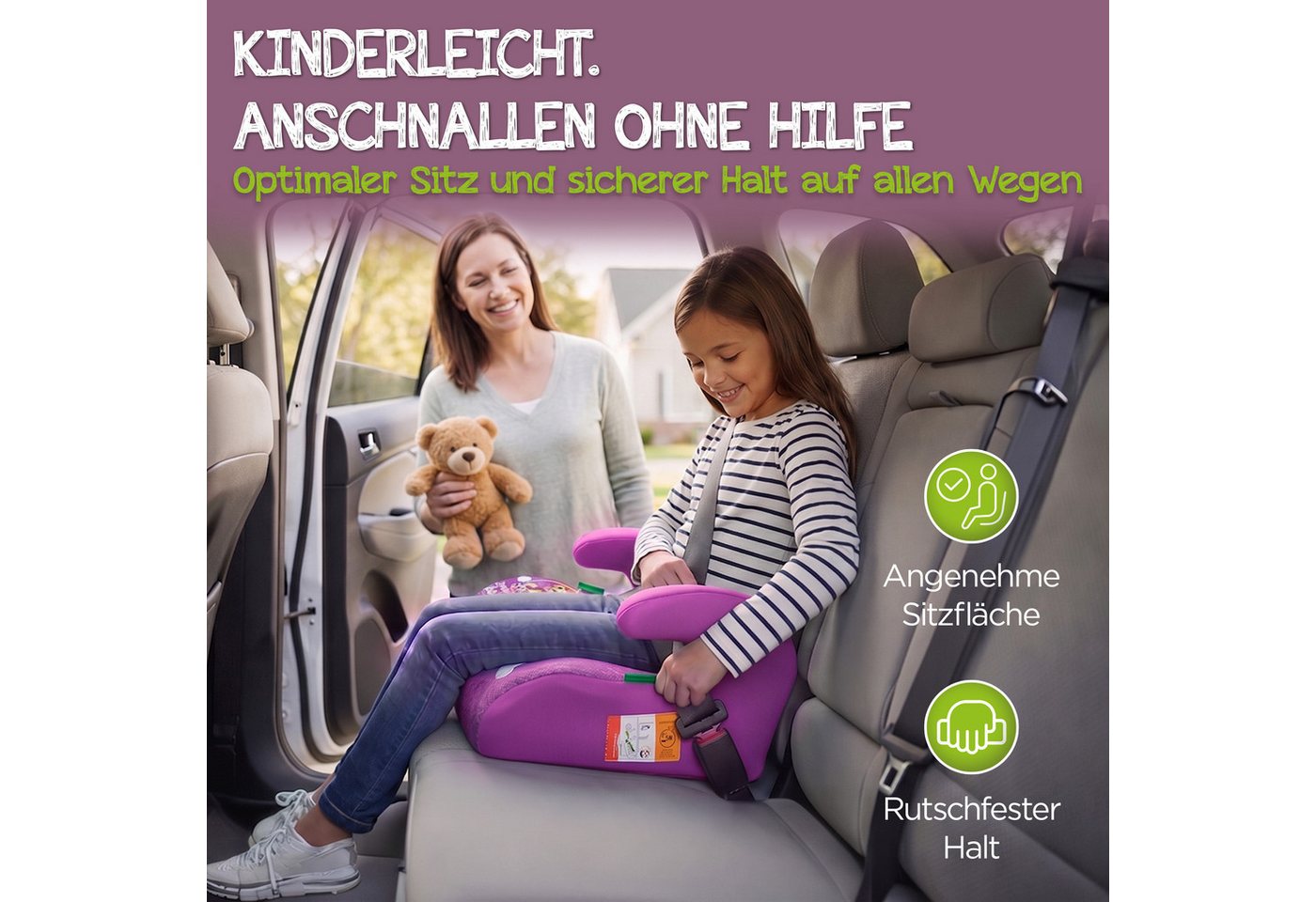 HiTS4KiDS Kindersitzerhöhung Paw Patrol Skye & Everest Bild 3