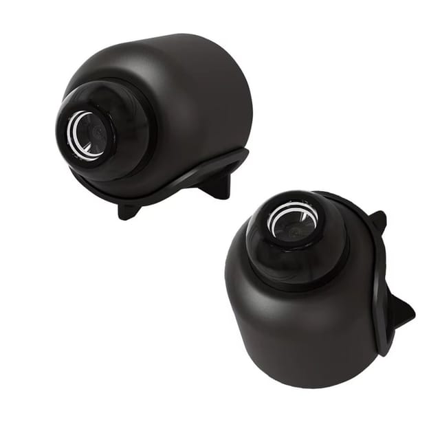 Athlix Überwachungskamera X5 Mini-Kamera 1080P WiFi-Überwachungskamera 2er-Set (Fernzugriff durch App, Platzsparende Bauform)