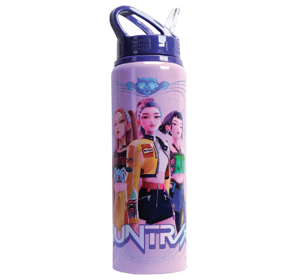 Blue Sky Designs Trinkflasche KPop Demon Hunters - Flip Top Trinkflasche (750ml) Huntr/x Bild 3