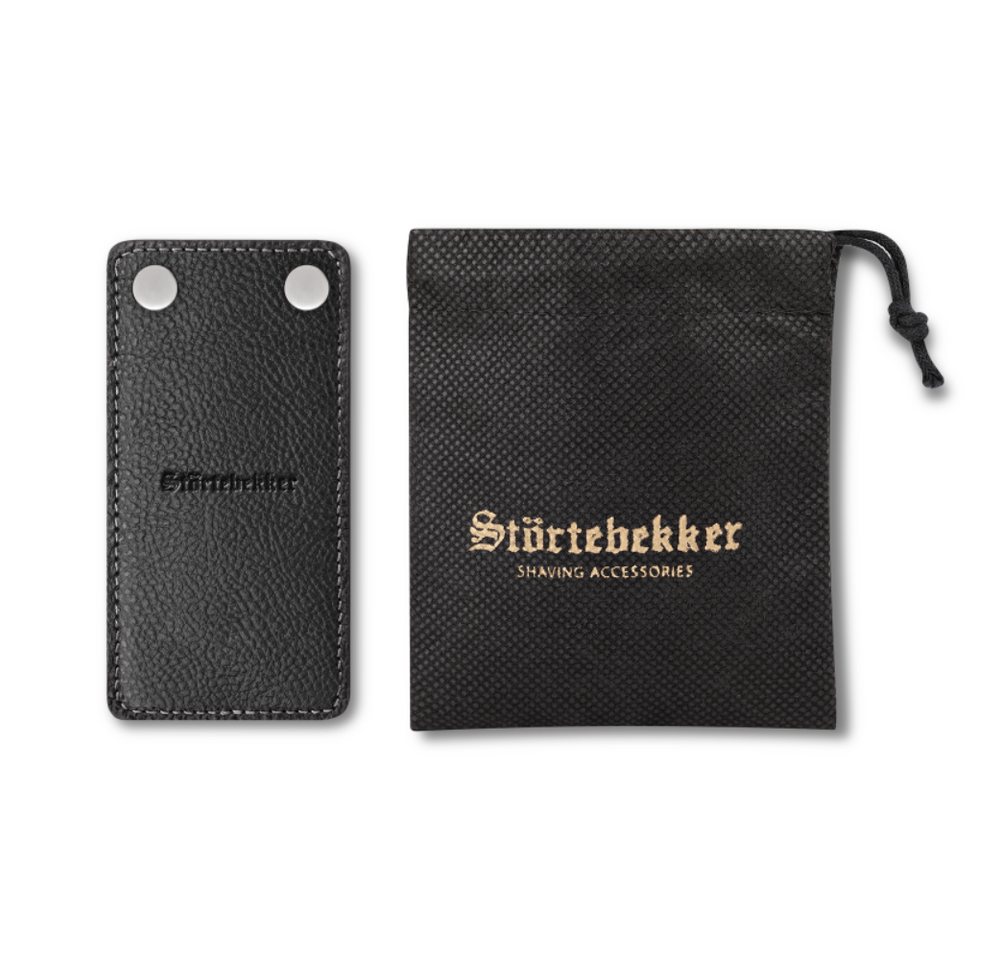 Störtebekker Rasierer-Etui Klingenschutz aus Echtleder - Schutz vor Schäden und Verschmutzung Bild 2
