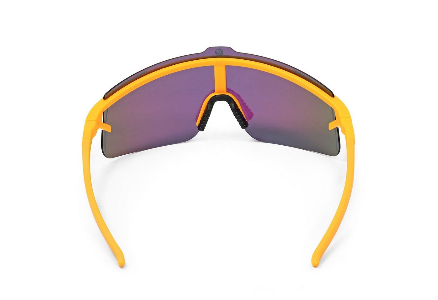 YEAZ Sportbrille SUNSHADE Sport-Sonnenbrille Black/Silver, Erlebe perfekte Sicht, Komfort und Style Bild 2