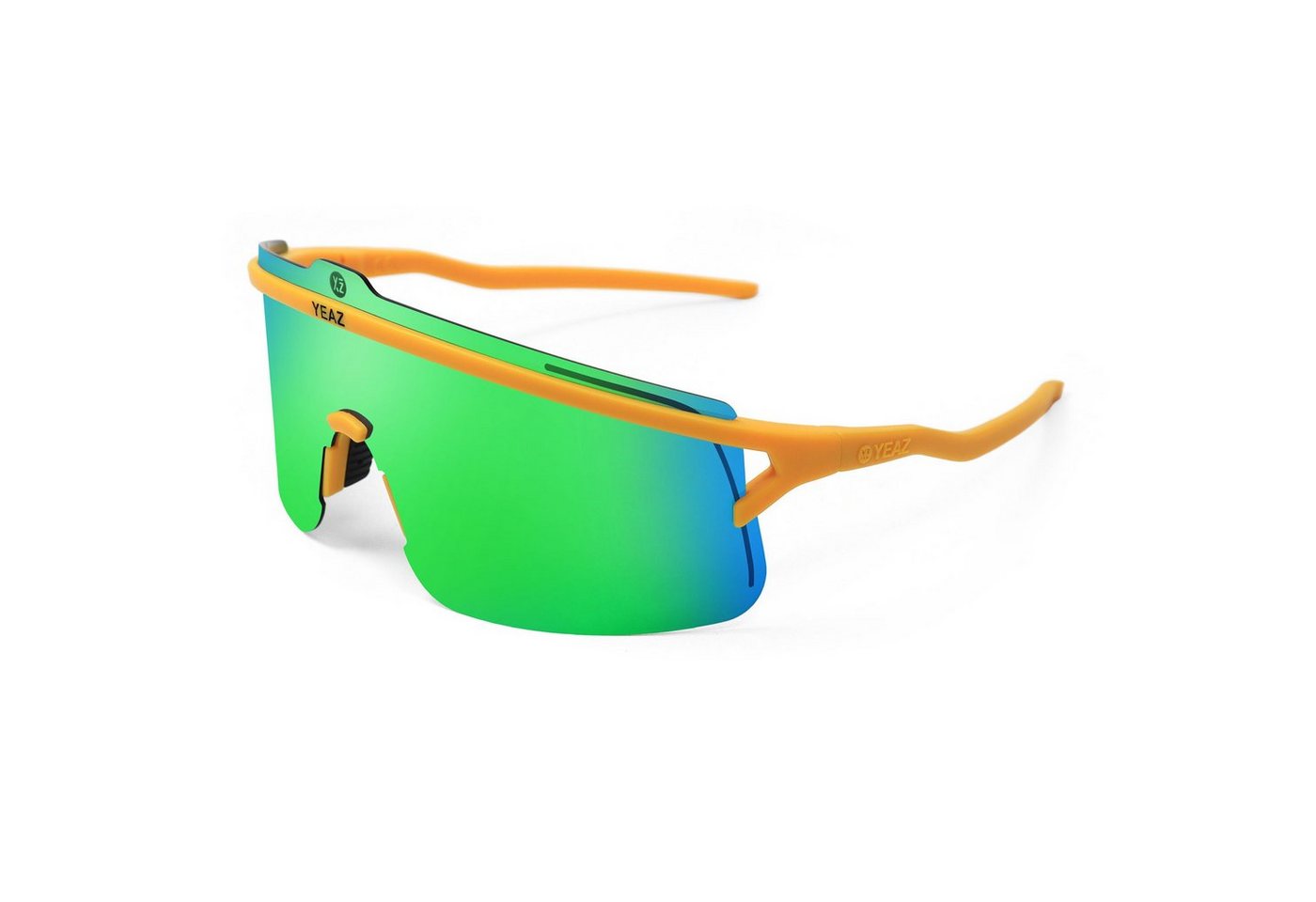 YEAZ Sportbrille SUNSHADE Sport-Sonnenbrille Black/Silver, Erlebe perfekte Sicht, Komfort und Style Bild 3