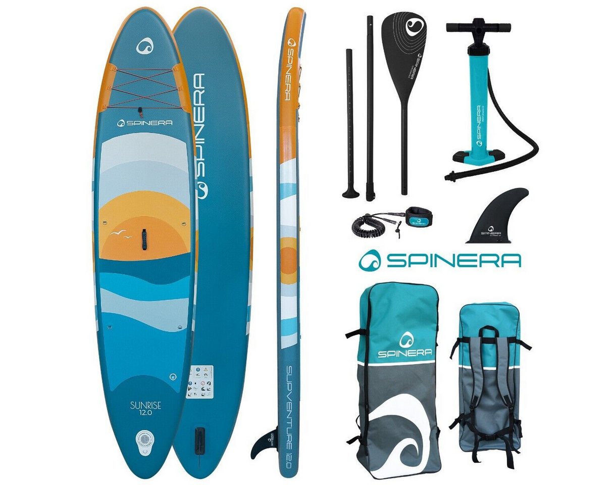 Spinera SUP-Board SPINERA Supventure SUNRISE 12'0 iSUP DLT Board Stand Up Paddle Bild 2