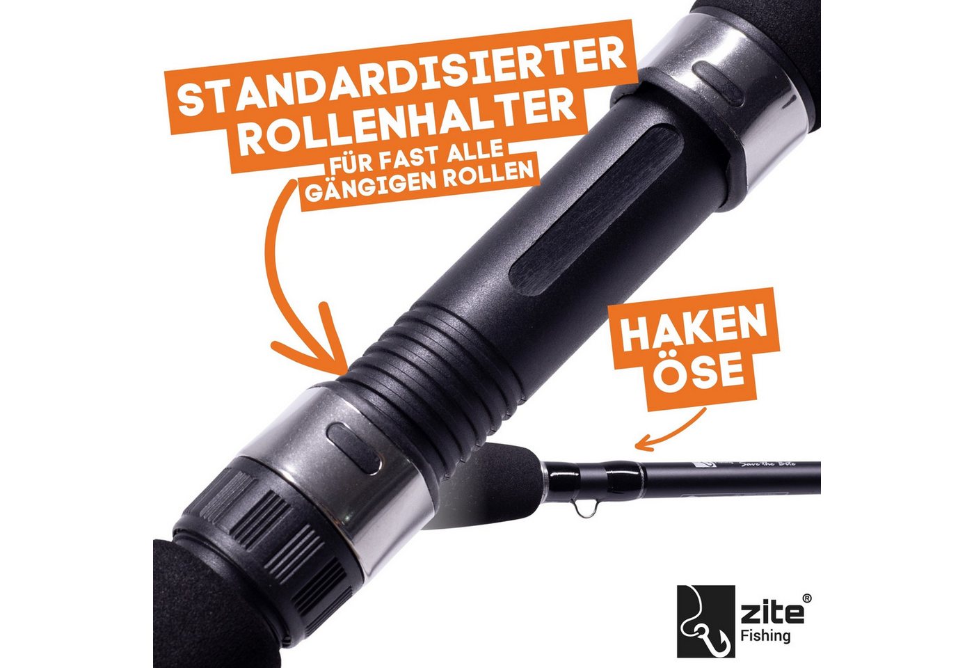 Zite Spinnrute Inzite Base Stick 255cm Spinnrute Zander/Hecht/Barsch Bild 2