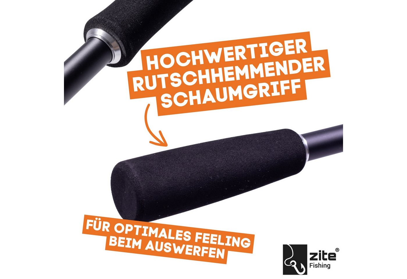 Zite Spinnrute Inzite Base Stick 255cm Spinnrute Zander/Hecht/Barsch Bild 5